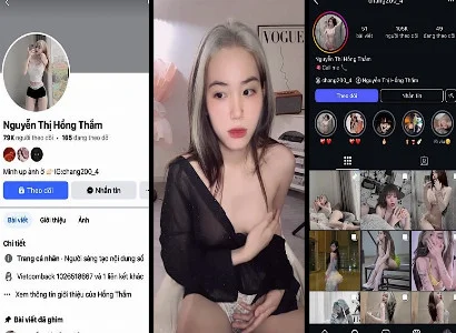Cô nàng Nguyễn Thị Hồng Thắm nóng bỏng lộ đoạn phim chat cảnh nóng cực phê